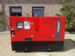 Himoinsa HYW 35 Yanmar 35 kVA Supersilent Rental generatorset XXL tank