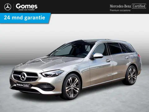 Mercedes-Benz C-klasse Estate 300 e Luxury Line | Panoramadak | Trekhaak Afneembaar | Achteruitrijca