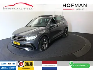 Volkswagen Tiguan 1.5 TSI R-Line EL Trekh+aKlep Panodak Virtual Camera Zwarte hemel bkl