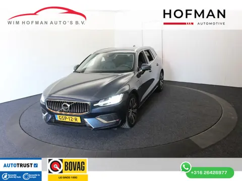 Volvo V60 2.0 T6 Recharge AWD PHEV R-Design 342PK 360°Camera Vol Leder