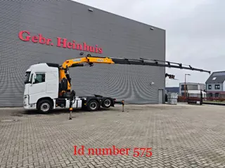 Volvo FH 540 6x2 Bougie Effer 395/8S (bj 2020, automaat)