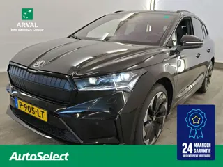 Skoda Enyaq iV 80 204pk Sportline | SOH 96% | Klimaat Plus| Trekhaak| Warmtepomp| Family| Comfort Pl