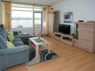 Trendy en licht appartement met balkon vlakbij De Koog