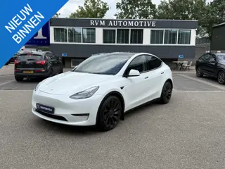 Tesla Model Y Performance AWD 75 kWh 21 INCH TURBINE VELGEN | TESLA GARANTIE T/M 01-2028 OF 80.000 K