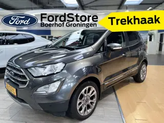 Ford EcoSport EcoBoost 125PK Titanium Trekhaak I Camera I Open dak I B&O I Dodehoek indicator
