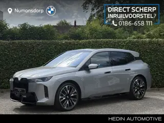 BMW iX xDrive45 | M-Sport Pro | 23'' | Luchtvering | Soft-Close | Panorama. | Stoelvent. | Driv. + P