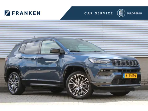 Jeep Compass 4xe 240 Plug-in Hybrid Electric Summit | Leder | Winterpack | Camera | Stoelverwarming/