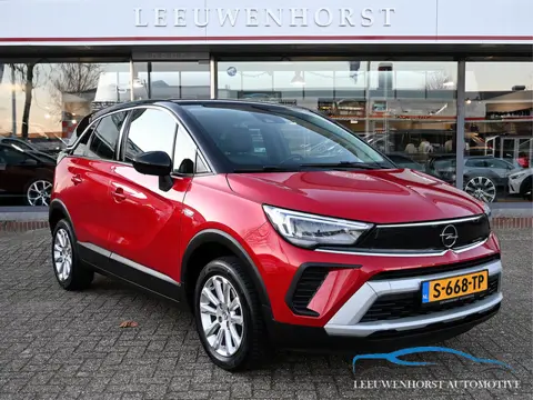 Opel Crossland 1.2 Turbo Elegance automaat, camera, clima, cruise, half leer, stoelverwarming, Apple
