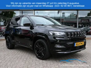 Jeep Compass 4xe 240 Plug-in Hybrid Electric S leer, keyless, elektr. klep, adapt. cruise, navi, lan