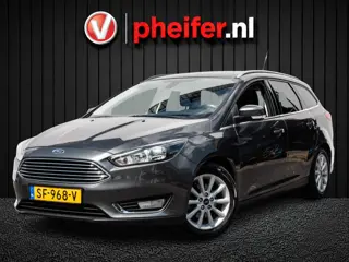 Ford FOCUS Wagon 1.0 Titanium Trekhaak/ Navigatie/ Climate control/ Cruise control/ 16" Lmv