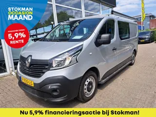 Renault Trafic 1.6 dCi T29 125 PK L2H1 Dubbele Cabine Luxe | Airco | cruise | navigatie | camera | i