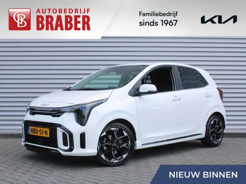 Kia Picanto 1.0 DPI GT-Line | Stuur-/stoelverwarming | Schuifdak | Camera | Dodehoek detectie | Tele