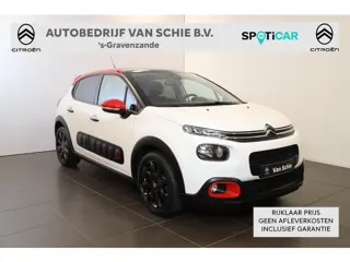 Citroën C3 PT Shine 110 Carplay | Spoiler | Navi | Lichtmetaal | Panorama dak