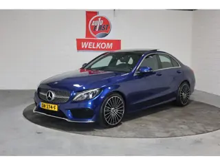 Mercedes-Benz C-Klasse 180 Sport Edition, Automaat, AMG line, Panoramadak, 19 inch, Xenon, Navi, Cru