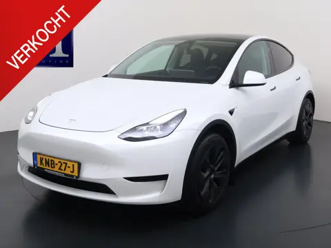 Tesla Model Y Long Range RWD 75 kWh LONG RANGE FSD! | FULL SELF DRIVE OP DE AUTO (UNIEK, GEEN ABONNE