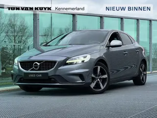 Volvo V40 1.5 T3 Polar+ Sport Automaat, R-design, Leder, Trekhaak met afneembare kogel, Panoramadak,