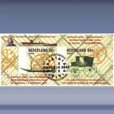 150 jaar postzegels in 2002 (blok) (2000)