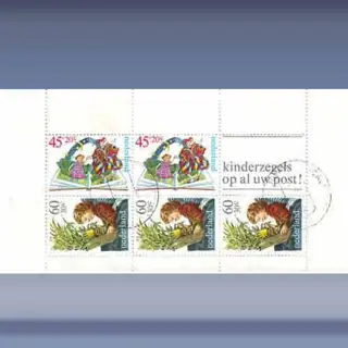 Kinderzegels (blok) (11-nov-80)
