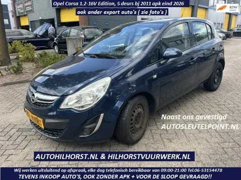 Opel Corsa 1.2-16V Edition ( export handel, enz zie de foto's )