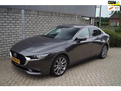 Mazda 3 2.0 e-SkyActiv-G M Hybrid 150 Exclusive-line Leder Sportst Stoel/Stuurverw Navi Camera Clima