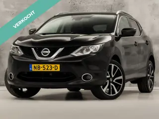 Nissan QASHQAI 1.2 Tekna Automaat (PANORAMADAK, 1e EIGENAAR, NAVIGATIE, 360 CAMERA, STOELVERWARMING,