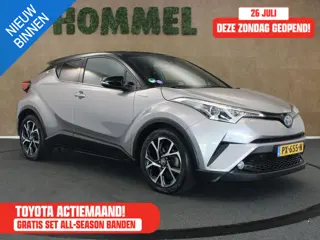 Toyota C-HR 1.8 Hybrid Bi-Tone - ORIGINEEL NEDERLANDSE AUTO - ACHTERUITRIJCAMERA - NAVIGATIESYSTEEM 
