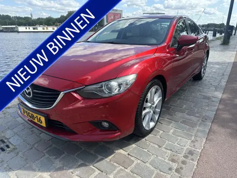 Mazda 6 2.0 HP GT-M Nieuwstaat !! airco/ecc navi/camera leer