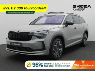 Skoda Kodiaq 1.5 TSI MHEV Sportline Business 7p 150PK DSG Panoramadak, Trekhaak, 20" LM Velgen, Matr