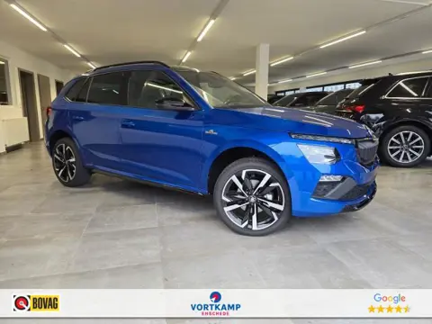 SKODA KAMIQ 1.5 TSI DSG MONTE CARLO GLAS-DAK/CAMERA/TREKHAAK/NAVI/CARPLAY/STOELVERW