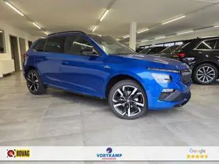 SKODA KAMIQ 1.5 TSI DSG MONTE CARLO GLAS-DAK/CAMERA/TREKHAAK/NAVI/CARPLAY/STOELVERW