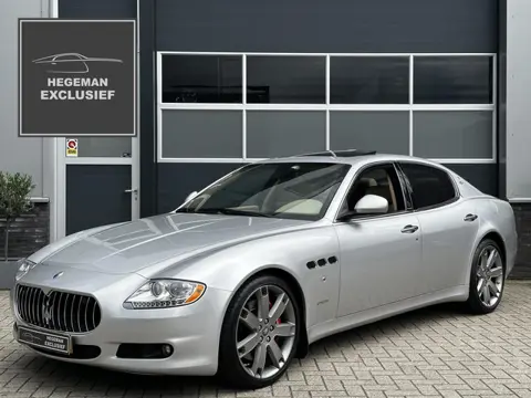 Maserati Quattroporte 4.7 S ZF | Schuif-kanteldak | Elektr. Stoelen + Mem | Stoelverwarming | ECC | 
