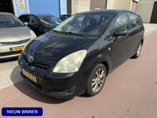 Toyota Verso 1.6 VVT-i Terra 2008 Airco koud NAP 213.085km Boekjes zijn aanwezig. APK tot 3 okt 2026