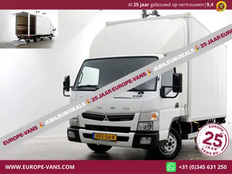 FUSO Canter 3.0D 150pk E6 Bakwagen met laadklep en zijdeur + trekhaak 3500kg 04-2020