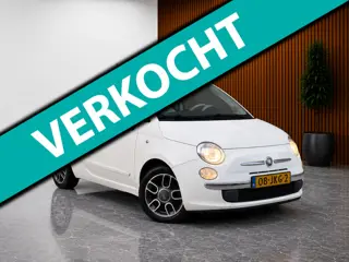 Fiat 500 1.2 Pop AUTOMAAT! (AIRCO IJSKOUD, ELEKTRISCHE RAMEN, NL-AUTO, ZEER GOED ONDERHOUDEN, LICHTM