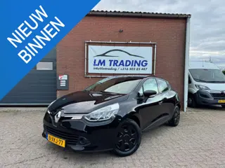 Renault Clio 0.9 TCe Expression AIRCO CRUISE NAVI LED 2 SLEUTELS + BOEKJES! NAP! BLACK ON BLACK!