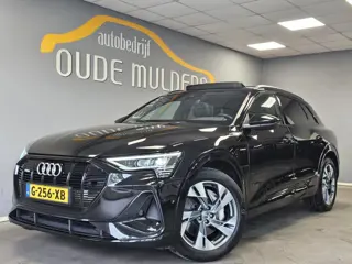 Audi e-tron 50 quattro Launch edition Black 71 kWh | Camera | S-Line | Panoramadak