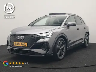 Audi Q4 e-tron 50 quattro S Line 82 kWh 299pk Dealer O.H | Trekhaak Af Fabriek | Panodak | Adaptive 