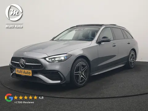 Mercedes-Benz C-Klasse Estate 300 e AMG Line PHEV 313pk Dealer O.H | Trekhaak Af Fabriek | Panodak |