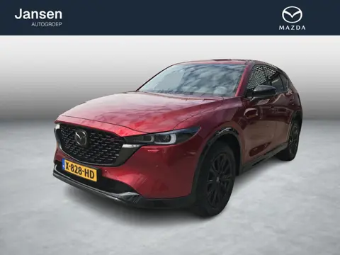 Mazda CX-5 2.0 e-SkyActiv-G M Hybrid 165 Takumi , Automaat, Trekhaak, Leder, All Season, 19 Inch LMV
