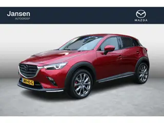 Mazda CX-3 2.0 SkyActiv-G 150 GT-M 4WD , Automaat, Wit Leder, Adap.Cruise, Bose, HUD, Clima, Camera,