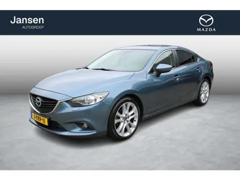 Mazda 6 Sedan 2.0 HP GT-M , Trekhaak, Leder, Bose, Clima, Cruise, Camera, PDC, LMV 19 Inch, RVM, LKA