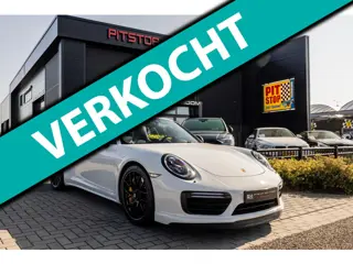 Porsche 911 Cabrio 991.2 3.8 Turbo S, 581pk, Pepita, Carbon, Approved, Bose!