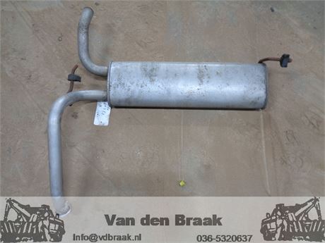 Citroen C1 1.0 12V 2005-2014 Uitlaat einddemper