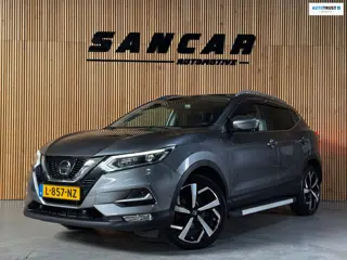 Nissan Qashqai 1.2 Tekna Automaat PANO|CRUISE|E ZETELS|LEDER|STOELVERWARMING|360 CAM| 19 INCH