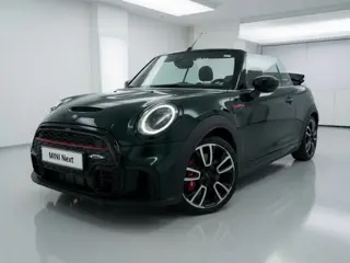 MINI Cabrio 2.0 John Cooper Works JCW | 231 pk | Rebel Green | Active Cruise Control (ACC) | Leder