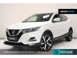 Nissan Qashqai 1.3 DIG-T Tekna | Panoramadak | Trekhaak | 360° Camera | Climate control | AppleCarpl