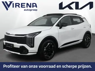 Kia Sportage 1.6 T-GDi Hybrid GT-Line - Prijs incl. inruilpremie - Schuif-/kanteldak - Stoel-/stuurv