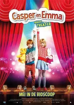 CASPER EN EMMA MAKEN THEATER filmposter.