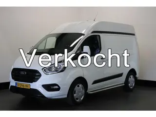 Ford Transit Custom 2.0 TDCI 130PK Automaat L1H2 - EURO 6 - Airco - Navi - Cruise - €16.950,- Excl.