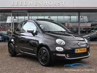 Fiat 500C 1.0 Hybrid Dolcevita, Apple Carplay, leer, clima, cruise,